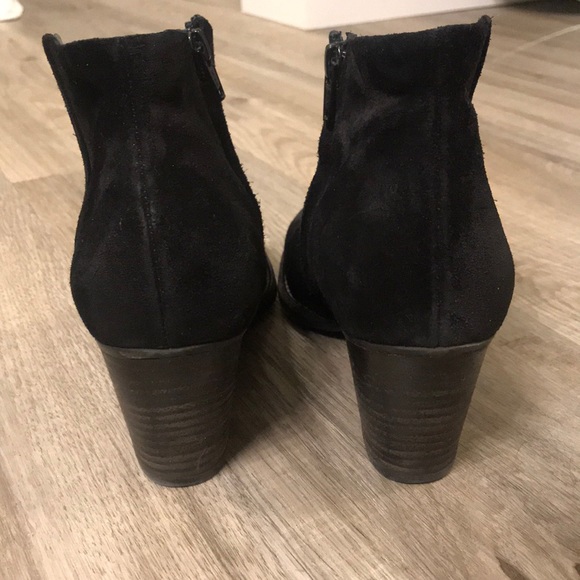 PAUL GREEN black suede boots - Picture 3 of 12